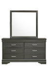 Galaxy Home Brooklyn Mirror in Gray