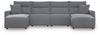 Modmax II Reclining Sectional with Double Chaise
