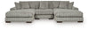 Lindyn Sectional with Double Chaise