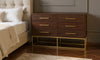 Maxine Cherry / Gold Dresser