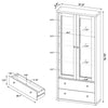 Hawthorne Tall Display Cabinet