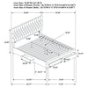Soledad Panel Platform Storage Bed