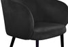 Louise Black Velvet Dining Chair