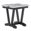 T1319 Blk/Wht End Table