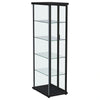 Aero Curio Cabinet with LED Lighting