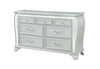 Aria Silver Dresser with LED