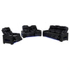 Zuma Dual Power Reclining Sofa Set