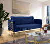 Casa Navy Velvet Sofa