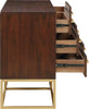 Maxine Cherry / Gold Dresser