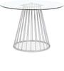 Gio Chrome Dining Table