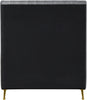 Zara Grey Velvet Twin Bed (3 Boxes)