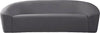 Riley Grey Velvet Sofa