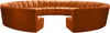 Infinity Cognac Velvet 12pc. Modular Sectional