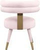 Fitzroy Pink Velvet Dining Chair