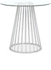 Gio Chrome Counter Height Table