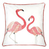 Lina Flamingo 20" X 20" Pillow, Pair Flamingo