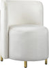 Rotunda Cream Velvet Accent Chair