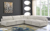 Cozy Cream Velvet Cloud Modular Sectional
