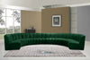 Infinity Green Velvet 8pc. Modular Sectional