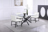 Bryce White Faux Leather Dining Chair