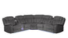 Galaxy Home Challenger Reversible Sectional Gray