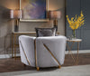 Galaxy Home Chanelle Chair in Gray