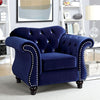 Jolanda Chair Blue & Grey