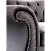Jolanda Chair Blue & Grey