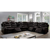 Mariah Power Sectional w/ Recliner Brown