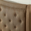 Carly Cal.King, E.King, Full, & Queen Bed Grey & Brown