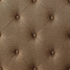 Carly Cal.King, E.King, Full, & Queen Bed Grey & Brown