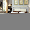 Haldus Cal.King, E.King, & Twin Bed White, Ivory, & Red