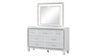 Galaxy Home Crystal Mirror in Black