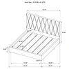 Delsea Panel Platform Bed