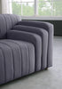 Naya Grey Velvet Sofa