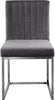 Giselle Grey Velvet Dining Chair