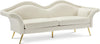 Lips Cream Velvet Sofa