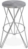 Mercury Silver Bar Stool