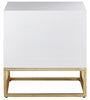 Nova White Side Table