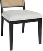 Lucid Black Velvet Dining Chair