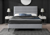 Hunter Grey Linen Full Bed
