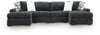 Midnight-Madness Sectional with Chaise