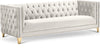 Michelle Cream Velvet Sofa