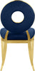 Carousel Navy Velvet Dining Chair