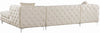 Gail Cream Velvet 3pc. Sectional