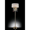 Deborah Gold 63"H Gold Floor Lamp
