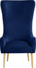 Alexander Navy Velvet Accent Chair