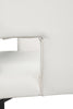 Caleb White Faux Leather Dining Chair