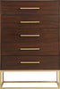 Maxine Cherry / Gold Chest