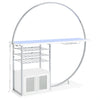 Risley Wine Cabinet with LED Lighting